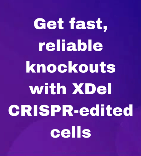 XDel Knockout Cells